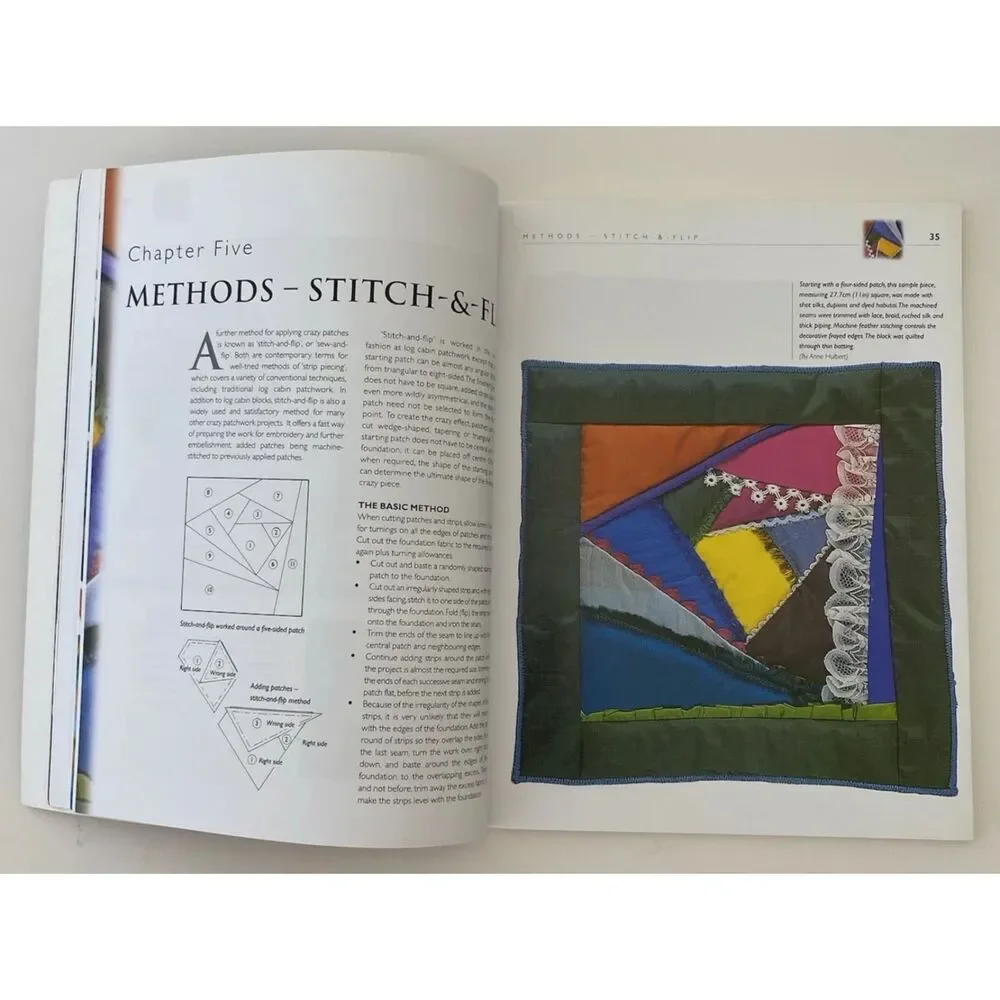 The Complete Crazy Patchwork by Anne Hulbert
